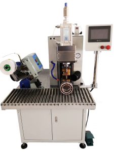 電動(dòng)車電機(jī)轉(zhuǎn)子銅端子熱熔焊接機(jī)