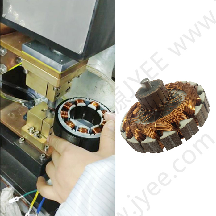 電動車電機轉(zhuǎn)子銅端子熱熔焊接機 - - 1