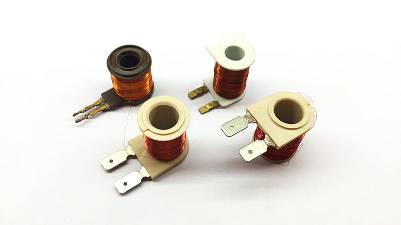 汽車電磁閥焊接-引腳型繞線電感漆包線焊接 - 新聞動態 - 1 汽車電磁閥焊接案例之繞線電感電阻點焊樣品