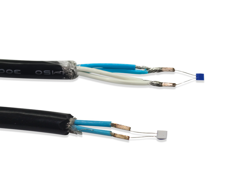 PT100鉑電阻與電子線焊接